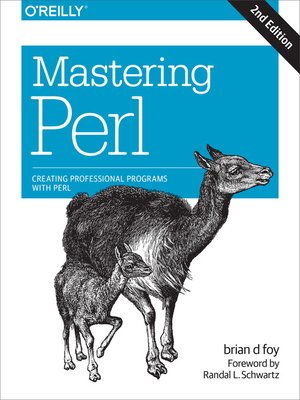 cover image of Mastering Perl